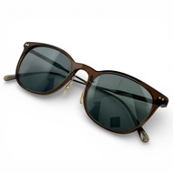 成色極佳 ▲ OLIVER PEOPLES BRUNELLO CUCINELLI太陽眼鏡 OV5482 ，淨CLEARブラウン復古金色，附盒子、防塵袋和眼鏡盒。女士款。
