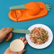 Dumpling Maker Mould 3 in 1 Dough Dumpling Pressing Tool Set Manual Press Dumpling Skin Mould Dumpling 4 Colors Mould