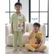 KATUN Boys Pajama Set | Soft cotton boys' pajamas | JAPANESE COTTON PAJAMAS CARTOON BOY 1