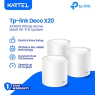 TP-Link Deco X20 AX1800 Whole Home Mesh Wi-Fi 6 System | TP-Link