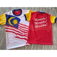 2025 Baju T-shirt Merdeka Comfortable Breathable Casual T-shirt Minimalist Trendy Sports T-shirt Baj