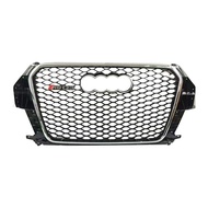 Replacement front bumper grille for Audi Q3 change to RSQ3 SQ3 high quality mesh grill 2013-2015