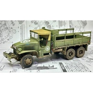 Ready StockReady StockU.S. Military Truck 1/35 Scale, Olive Green Coating, Star Marking, Tires Can B