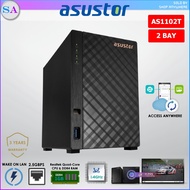 ASUSTOR DRIVESTOR 2 AS1102T NAS 2-Bays Enclosure Support Seagate Ironwolf NAS SATA HDD