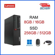 Fast Shipping Lenovo ThinkCentre M920s SFF Desktop Computer Intel Core i5-8th Gen Processor Windows 