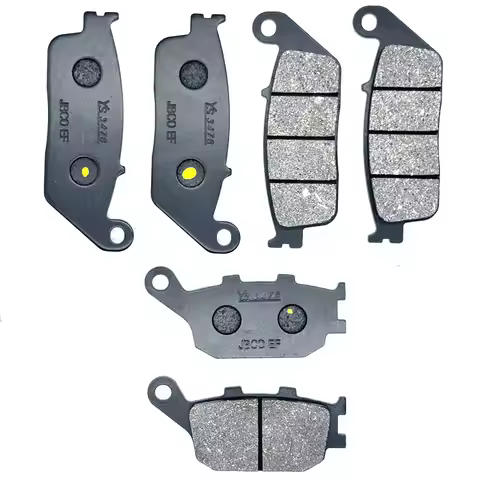 Motorcycle Front & Rear Brake Pads For KAWASAKI ER650 Z650 18-25 Z650 RS 22-25 / ABS 22-23 EX650 Nin