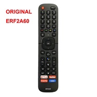 Used Original ERF2A60 For HISENSE 4K Smart TV Voice Remote Control With NETFLIX YouTube Google Play 