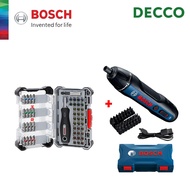 Decco BOSCH [Bundle] GO 2 Kit Smart Screwdriver - 06019H2181 + BOSCH 50 Pcs Extra Hard Screwdriver B