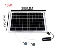 แผงโซล่าเซลล์มัลติฟังก์ชั่น USB แบตสำรองโทรศัพท์มือถือแผงโซล่าเซลล์ DC 5v