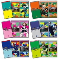 Official My Hero Academia Ticket File Deku Bakugo Tsuyu Asui Anime Japan Merch BNHA Plastic Clear Fi