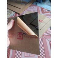 5mm clear black mica sheet: 30x30, 30x40, 30x50, 30x60, 40x60, 60x60 cm, Taiwanese product, laser cu