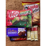Imported chocolate singapore singapur kitkat matcha chocolate mix hanuta minis cadbury cookies nestl