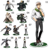 SL Anime Attack On Titan Acrylic Stand Figure Desktop Decor Fans Gift
