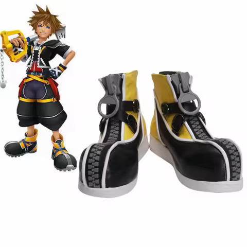Anime Kingdom Hearts Cosplay - Kingdom Hearts 2 Sora cosplay Shoes Boots