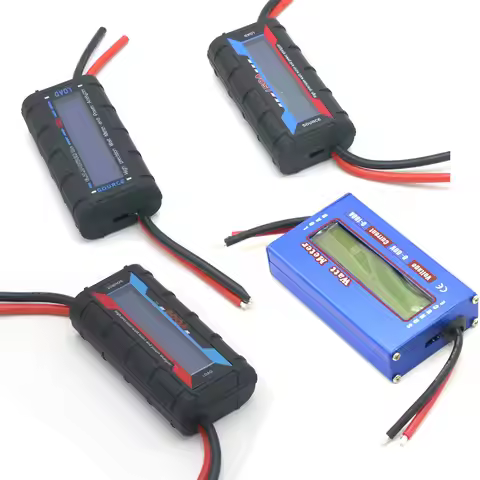 Digital LCD DC 60V 100A Balance Voltage Battery Power Analyzer RC Watt Meter Wattmeter Tester Checke