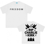 2026衣服男潮流Freedom T Shirt Memory of Charlie Kirk, FeaturCOD F5VB