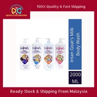 Intan Goat's Milk Bath/Body Shampoo 2000ml (Lowest Price)