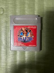 GB原版遊戲-神奇寶貝(寶可夢)-紅版 DMG-APAJ-JPN