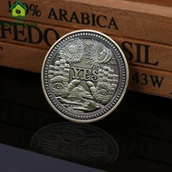 [Betterdeals.my] Gothic YES NO Ouija Prediction Decision Coin Souvenir Collection Lucky Coin