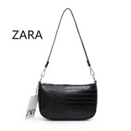 TAS SELEMPANG WANITA ZARA CROCO / TAS WANITA CROCO ZARA