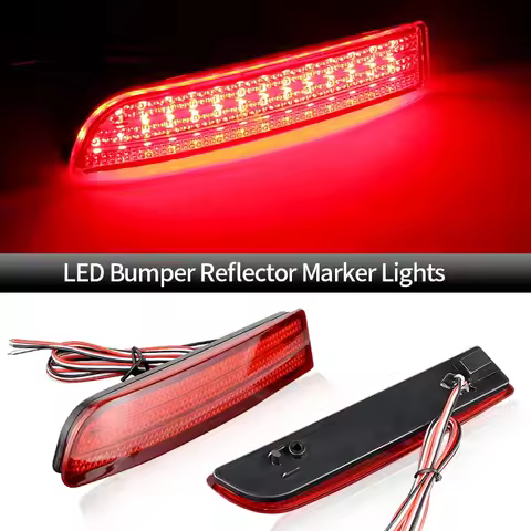 2X Car Led Tail Light Parking Brake Rear Bumper Reflector Lamp For Toyota Avensis/Alphard Mki/Rav4 L