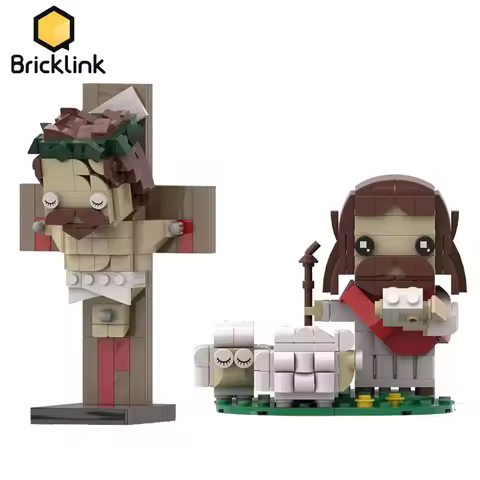 Bricklink Ideas Figures Classic Christianity God Shepherd Jesus Crux Bricks Sets Building Blocks Kid
