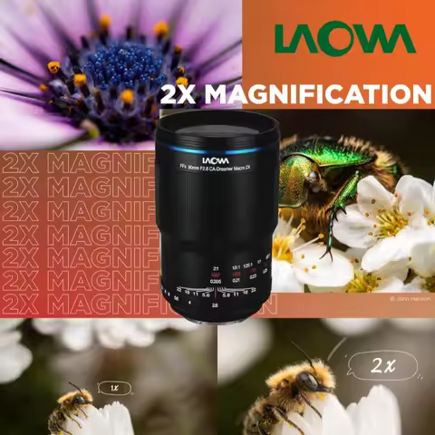 Venus Optics Laowa 90mm f/2.8 2x Ultra Macro APO Lens for Sony E for Canon RF for Leica L for Nikon 