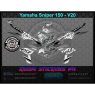 Decals for Yamaha Sniper 150 - V20