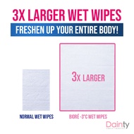 Biore Cooling Wet Wipes Mix & Match - Instant Cool, Refreshing Body Sheets, Face Towel | Dainty