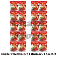 Sambal Terasi Sachet Finna 2 Renceng / 20 Sachet Sambel Terasi
