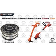Black Decker GL5530 A6441 Grass Trimmer CUTTER String Refill SPOOL NYLON LINE GL350 GL 5530 350 part
