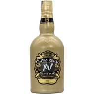Licensed goods with code Chivas XV15 year 700ml gilt version行货带码 芝华士XV15年700ml鎏金版苏格兰威士忌新品5.20