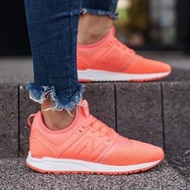 現貨 iShoes正品 New Balance 247 女鞋 網布 橘 孔孝真 IU代言 休閒鞋 WRL247SW B