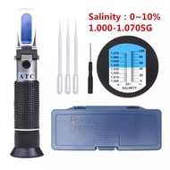 REFRACTOMETER SALINITY 0- / ALAT UKUR KADAR GARAM