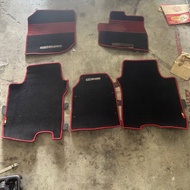 Honda Jazz Fit GE8 MUGEN Floor Mats Carpet ORIGINAL USED FROM JAPAN