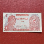 Uang Kuno Rp 1 Rupiah 1968 Seri Sudirman TP17sb