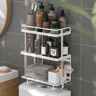 (Free gift) BINGO 3Layer Bathroom Toilet Rack Bathroom Organizer Toiletries Storage Toilet Supplies 