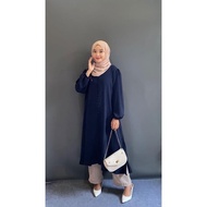 Ameena Midi Dress Midi Dress Muslim Polos Dress Muslim Simple
