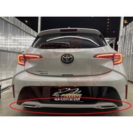 小鳥的店 豐田 2020-2023 Corolla Sport 後下巴 專車專用 雙出尾管 美規 鉑鑽白 改裝 