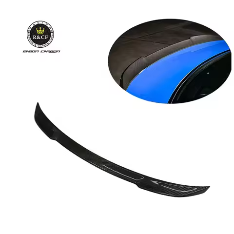CS Style Carbon Fiber Rear Trunk Spoiler Wing Decktail Spoiler for BMW F80 F82 M3 M4