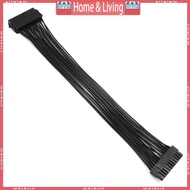 ci PSU Power Supply 24 Pin Extension Cable Splitter for ATX Motherboard 24Pin to 24 20+4 Pin 12 inch