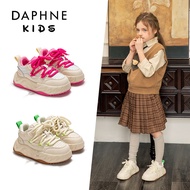 Daphne Girls Shoes Sports Shoes 2024 Autumn Children Korean Version Sneakers Spring Autumn Girls Whi