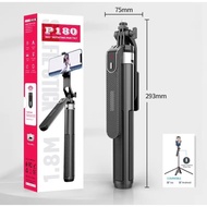 (Ship Today)P180e Non Selfie Tripod 180cm Heightwith Remote Control Contol Foldable Super Easy To Ca