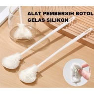 [V2] SILICONE GLASS BOTTLE CLEANING TOOL