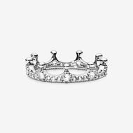 Pandora 925 แหวนมงกุฎ แหวนแฟชั่น Glitter Crown Ring เครื่องประดับแฟชั่น ของแท้ 100%