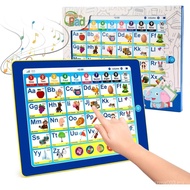 6-in-1 Kids Tablet with ABC/Words/Numbers/Color/Games/Music - Interactive Educational Electronic Toy