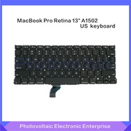 26-Standard Replacement Keyboard Compatible with Macbook Pro 13 "A1502 US Keyboard 2013 2014 2015 Ye
