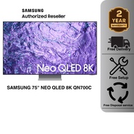 (FREE DELIVERY) Samsung 75 lnch NEO QLED (QA75QN700CK) Real 8K Resolution Smart TV QA75QN700CKXXM