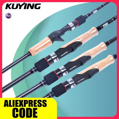 KUYING RAINFOREST 7’6“ 2.28m 8' 2.4m 8’2” 2.55m Regular Fishing Lure Rod Cane Pole Stick Spinning Ca