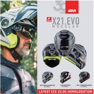 GIVI HELMETS  X21 EVO CHALLENGER SPIRIT  ORIGINAL 100%